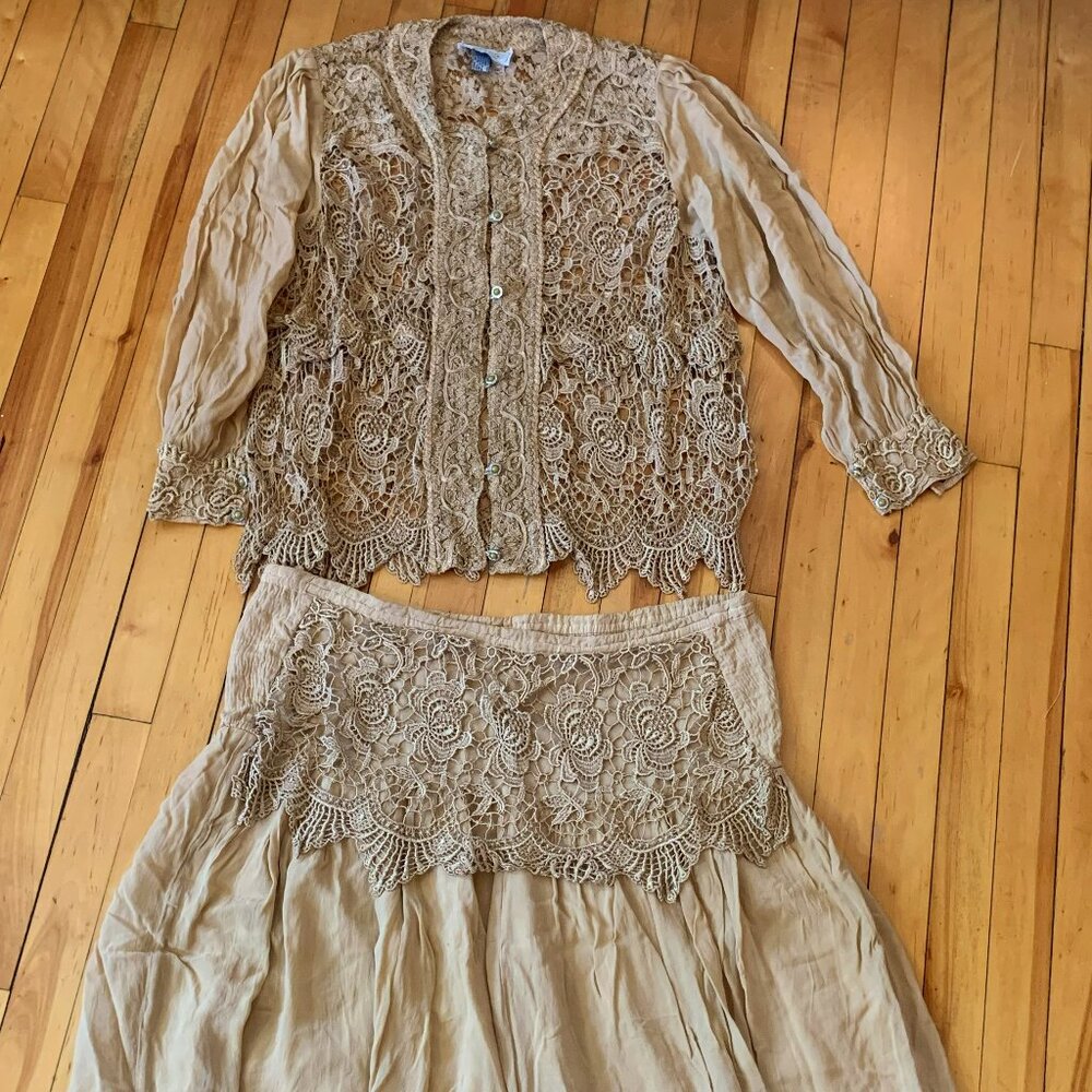 Romantic Italian Two Piece Set